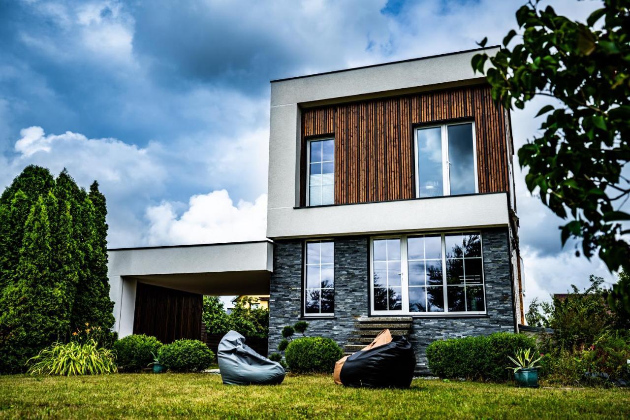 Vila Smiltyne Ant Ezero Kranto Villa Kuodziai Kültér fotó